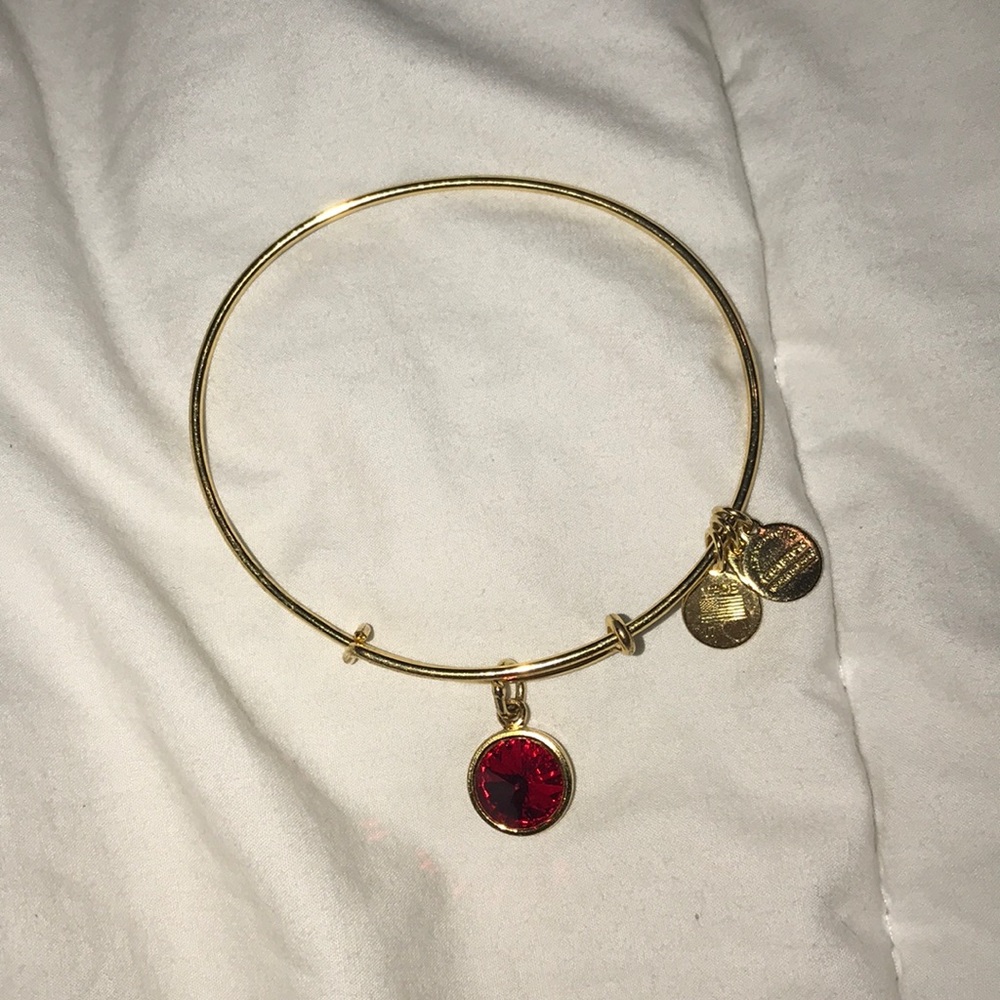 Gold alex and ani gold bracelet